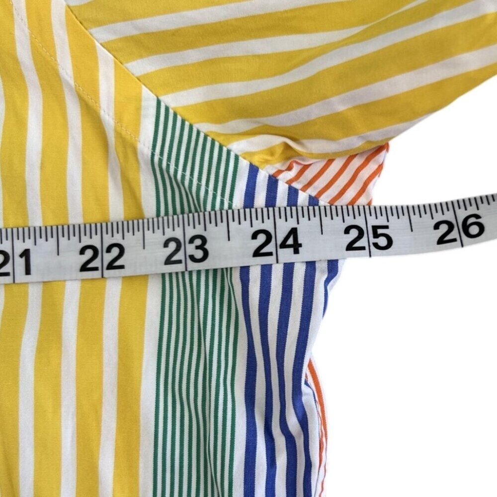 Ralph Lauren Mens XL Shirt Multicolor Stripe Custom Fit Long Sleeve Button Down - Picture 7 of 9